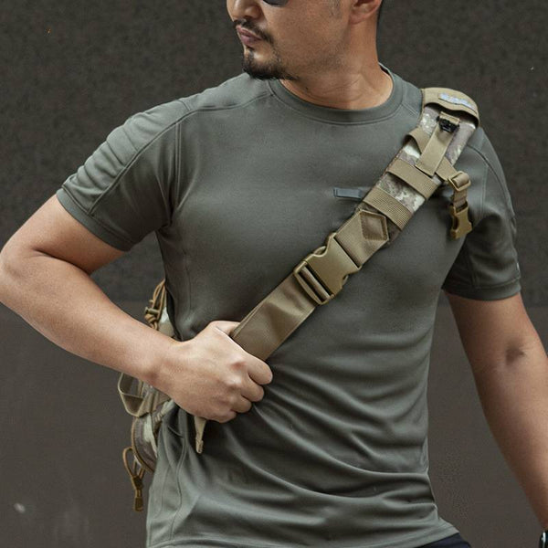 Tactical Summer T-shirt Men's Outdoor Sports Round Neck Short Sleeves