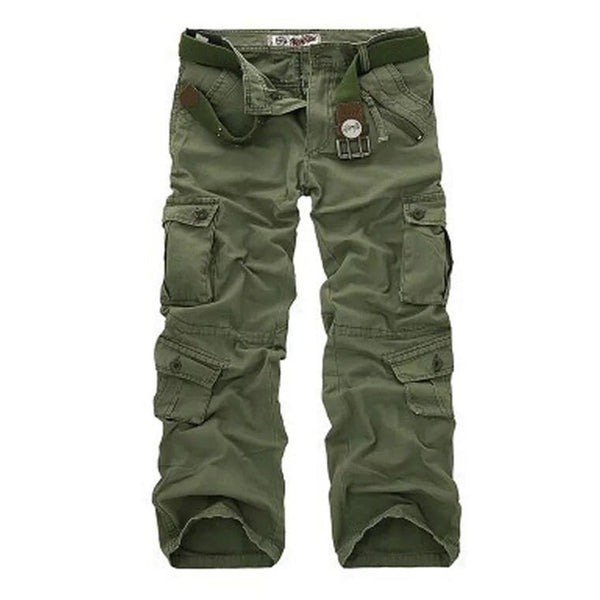 Men's Casual Pants Multi-Pocket Men's Straight Camouflage Tactical Pants