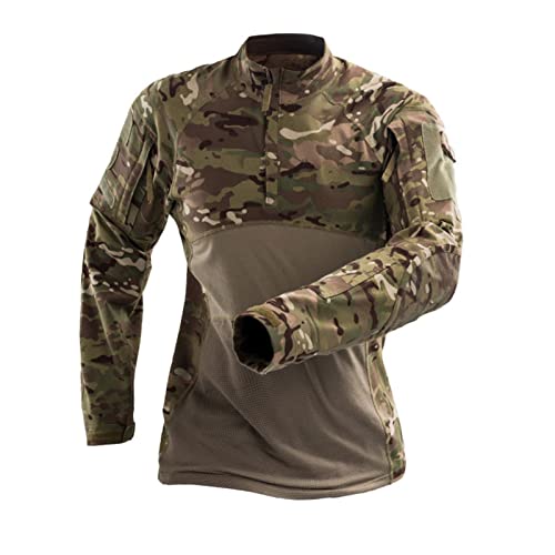Tactical Military Shirt Men Long Sleeve Solider Army Shirts Uniform Frog T Shirts Combat Clothing