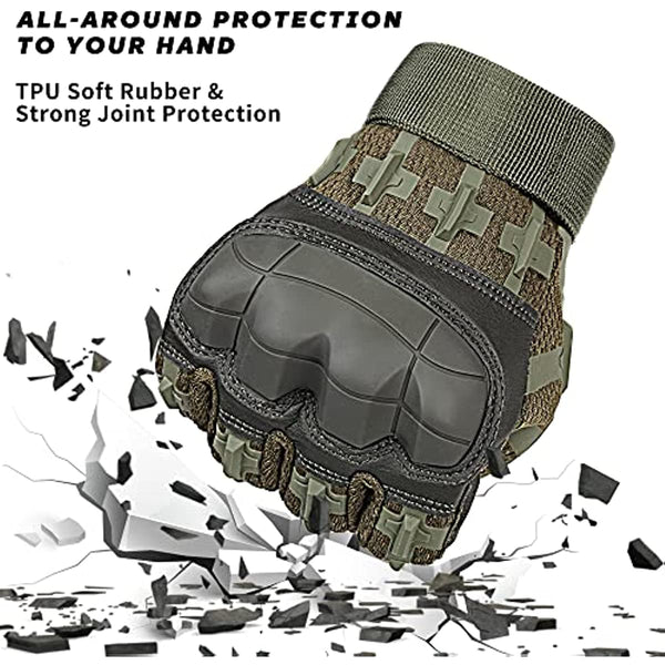Tactical Gloves for Men Motorcycle Winter Gloves for Hiking Camping