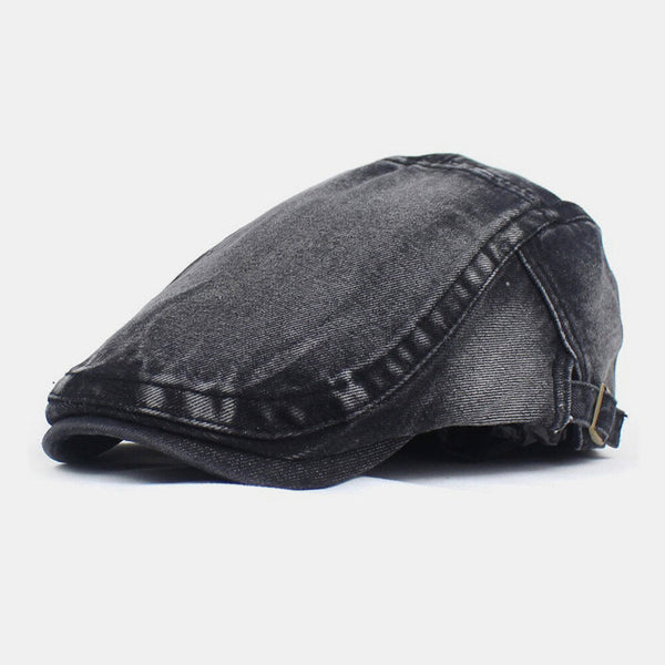 Men Retro Casual Sunshade Forward Flat Hat