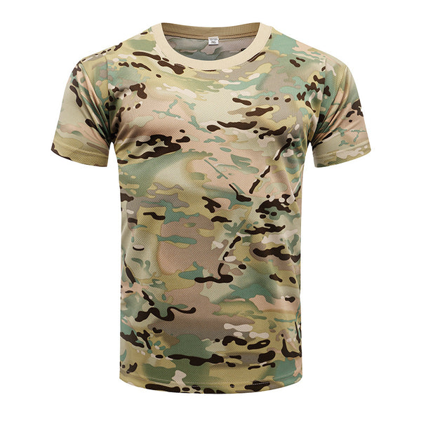 Short-sleeved Summer Outdoor Physical Training Clothing Tactical T-shirt