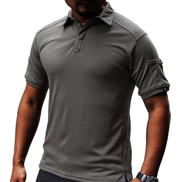 Mens Quick Dry Short Sleeve Outdoor Streetwear Tops