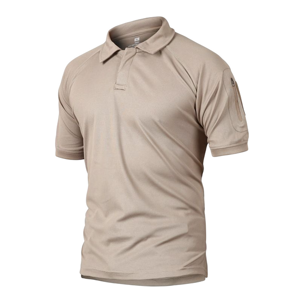 Tactical Camouflage Lapel T-shirt Outdoor Cycling Army T-shirt